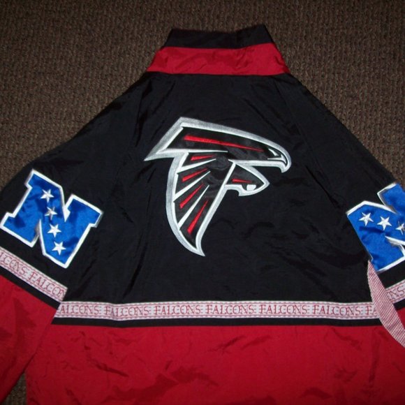 ATLANTA FALCONS Starter Safari High Detail Nylon Jacket - Picture 12 of 13